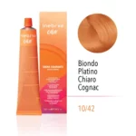 INEBRYA COLOR 10/42 - LIGHT PLATINUM COGNAC BLOND (100ML)