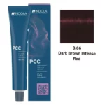 INDOLA PCC PERMANENT COLOR  3.66 - DARK BROWN INTENSE RED 60 ML