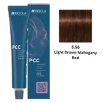 INDOLA PCC PERMANENT COLOR 5.56 - LIGHT BROWN MAHOGANY RED 60 ML