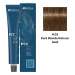 INDOLA PCC PERMANENT COLOR  6.03 - DARK BLONDE NATURAL GOLD 60 ML