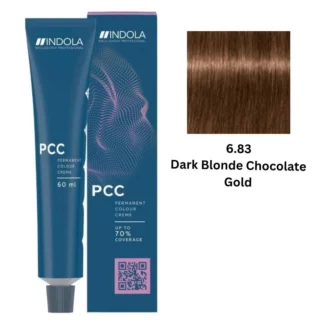 INDOLA PCC PERMANENT COLOR 6.83 - DARK BLONDE CHOCOLATE GOLD 60 ML