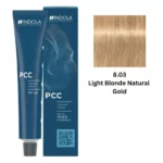 INDOLA PCC PERMANENT COLOR  8.03 - LIGHT BLONDE NATURAL GOLD 60 ML