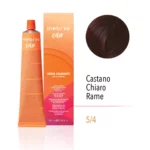 INEBRYA COLOR  5/4 - LIGHT CHESTNUT COPPER  100 ML