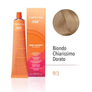 INEBRYA COLOR  9/3 - VERY LIGHT BLONDE  GOLDEN  100 ML